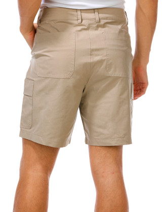 Thumbnail 2: SILVER BAIT Men's Solid Cargo Shorts  