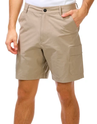 Thumbnail 1: SILVER BAIT Men's Solid Cargo Shorts  