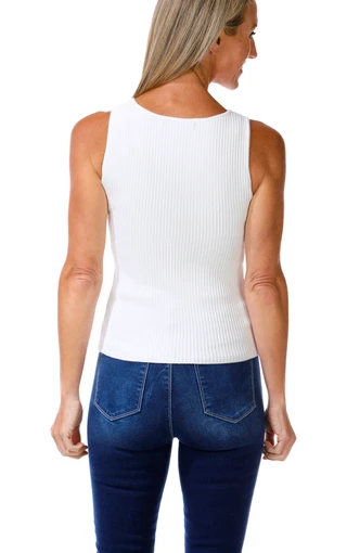 Thumbnail 2: ADRIENNE VITTADINI Women's Sleeveless Ribbed Top 