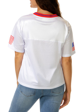 Thumbnail 2: FREE KISSES Juniors Americana USA Jersey 