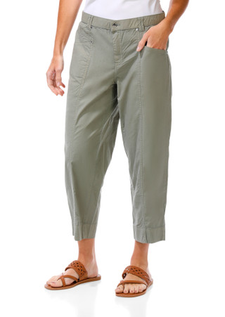Thumbnail 1: Kate Park Women's Solid Casual Capris  