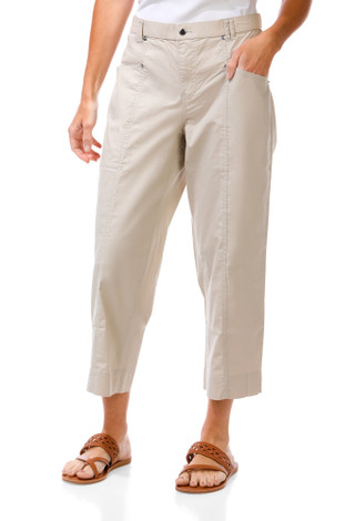 Thumbnail 1: Kate Park Women's Solid Casual Capris  