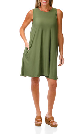 Thumbnail 1: HARLOW & ROSE Women's Sleeveless Casual Dress  