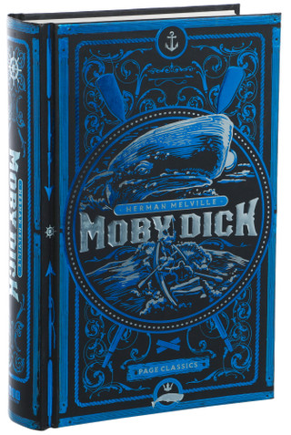 Thumbnail 1: Herman Melville  Moby Dick Hard Cover Book  