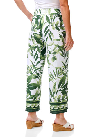 Thumbnail 2: Iluilu Women's Floral Puff Print Pants  