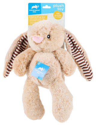 Thumbnail 1: Animal Planet Plush Bunny Pet Toy 