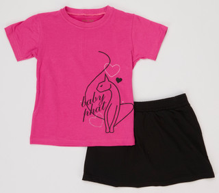 Thumbnail 1: Baby Phat Girls 2 Pc Shorts Set  