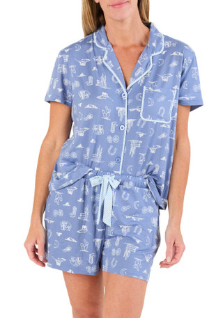 Thumbnail 2: Lucky Brand Women's 2 Pc Pajama Shorts Set 