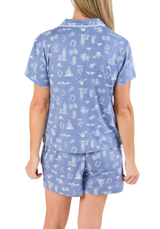 Thumbnail 3: Lucky Brand Women's 2 Pc Pajama Shorts Set 