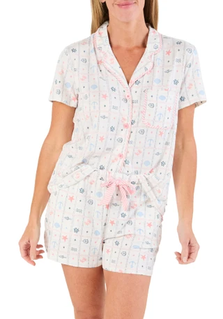 Thumbnail 2: Lucky Brand Women's 2 Pc Pajama Shorts Set 