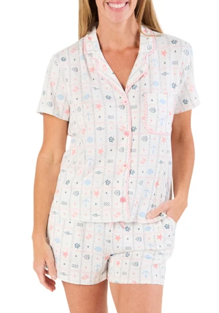 Thumbnail 1: Lucky Brand Women's 2 Pc Pajama Shorts Set 