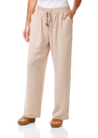 Thumbnail 1: Soho Women's Solid Casual Pants  