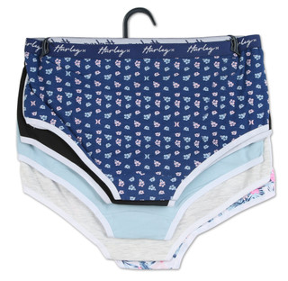 Thumbnail 2: Hurley Women's 5 Pk Hipster Panties 