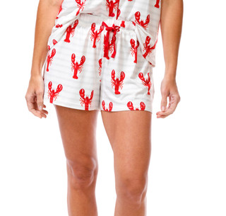 Thumbnail 4: Haute Dreamz Women's 2 Pc Pajama Shorts Set 