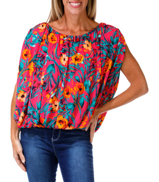 Thumbnail 1: Ava & Grace Women's Floral Print Top 