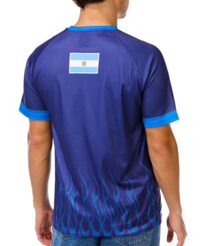 Thumbnail 2: Game of the World Men's Argentina Jersey Shirt  
