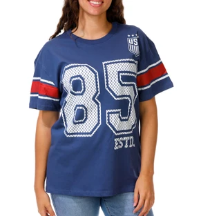 Thumbnail 1: Goodie Two Sleeves  Juniors USA Graphic Tee  