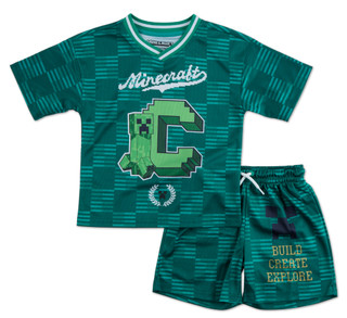 Thumbnail 1: Minecraft Little Boys 2 Pc Shorts Set  