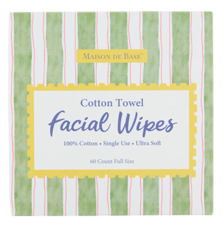 Thumbnail 1: MAISON DE BASE 60 Ct Cotton Facial Wipes  