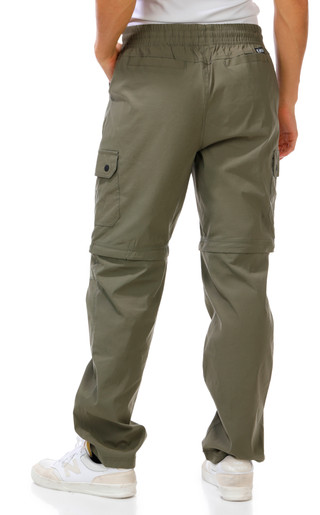 Thumbnail 3: HI TEC Men's Solid 2Fer Pants  