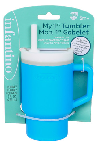 Thumbnail 1: Infantino 9 oz My 1st Tumbler Training Cup 