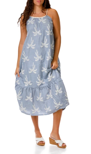 Thumbnail 1: HYFVE Women's Sleeveless Tie Back Dress 