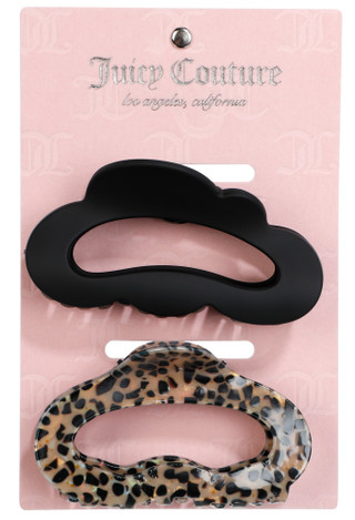 Thumbnail 2: Juicy Couture 2 Pk Hair Claw Clips  