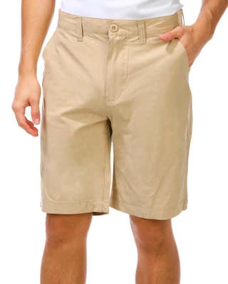Thumbnail 1: HALLSTATT Men's Solid Hybrid Shorts  