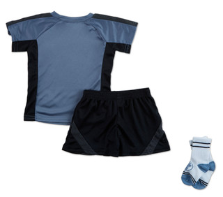 Thumbnail 2: Body Glove Little Boys 3 Pc Shorts Set  
