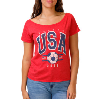 Thumbnail 1: MD Juniors USA Soccer Graphic Tee  