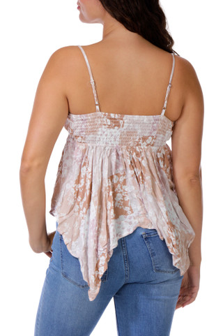 Thumbnail 2: Liberty Love Juniors Sleeveless Patch Print Top  