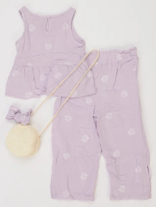 Thumbnail 2: BEARPAW Little Girls 3 Pc Pants Set  