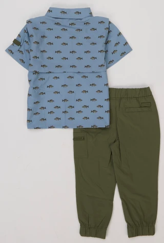 Thumbnail 2: Hunter Toddler Boys 2 Pc Pants  