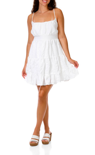 Thumbnail 1: Liberty Love Juniors Solid Sleeveless Dress  