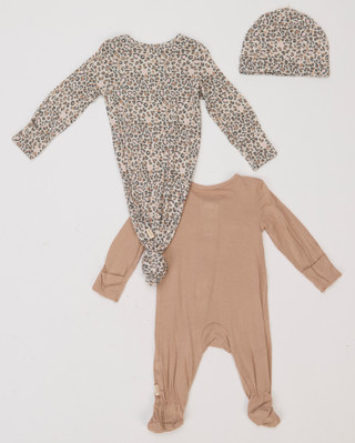 Thumbnail 2: HUGGIES Baby Girls 3 Pc Sleeper Set 