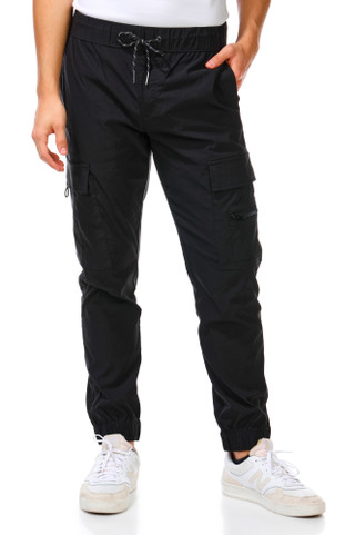 Thumbnail 1: Ring of Fire Men's Solid Jogger Pants  