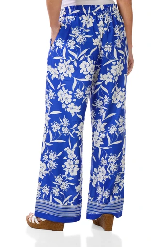 Thumbnail 2: GEMMA & JANE Women's Floral Print Pants  
