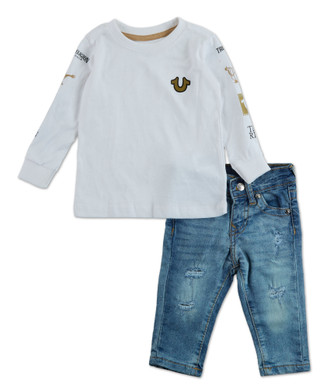 Thumbnail 1: True Religion Baby Boy 2 Pc Pants Set  