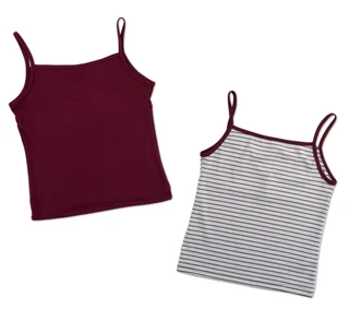 Thumbnail 2: Pink Rose Juniors 2 pk Cami Tops  