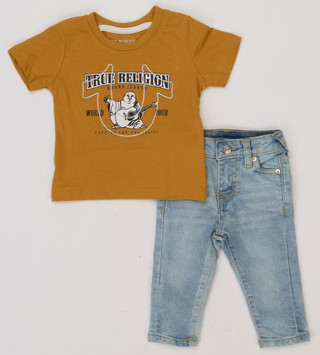 Thumbnail 1: True Religion Baby Boys 2 Pc Pants Set  