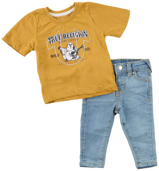 Thumbnail 1: True Religion Baby Boys 2 Pc Pants Set  