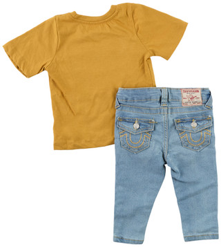 Thumbnail 2: True Religion Baby Boys 2 Pc Pants Set  