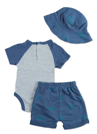 Thumbnail 2: Wrangler Baby 3 Pc Shorts Set 