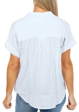 Thumbnail 2: Thread & Supply Women's Solid Button Down Top  