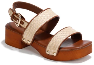 Thumbnail 1: ANNE KLEIN Women's Double Band Block Heels  