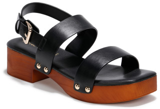 Thumbnail 1: ANNE KLEIN Women's Double Band Block Heels  