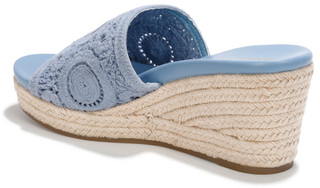 Thumbnail 3: ANNE KLEIN Women's Crochet Wedge Heels  