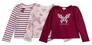 Thumbnail 1: Btween Girls 3 Pk Tops 
