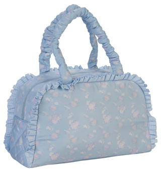 Thumbnail 3: OMG Accessories Floral Quilted Duffle Bag  