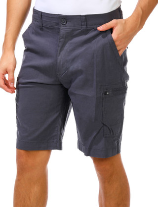 Thumbnail 1: HALLSTATT Men's Solid Cargo Shorts  
